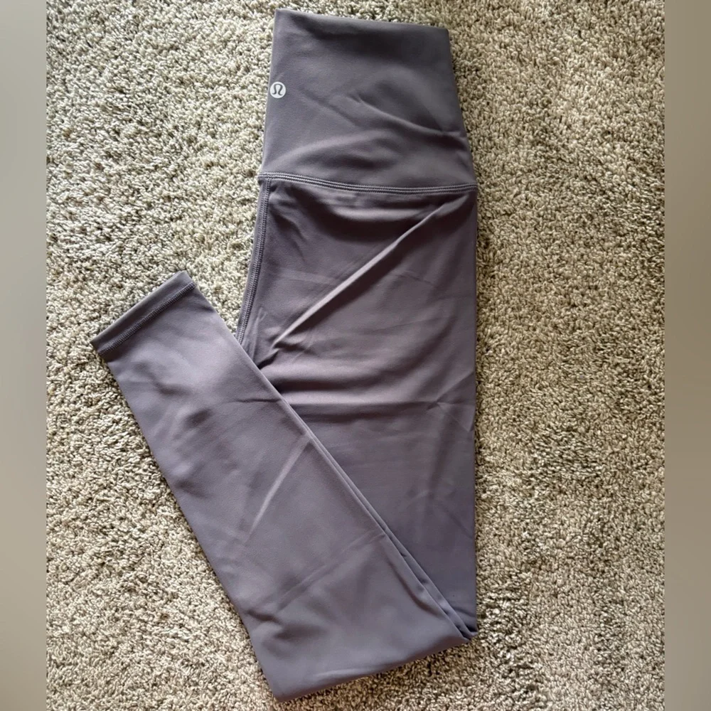 Gray Lululemon Leggings - Picture 1 of 5